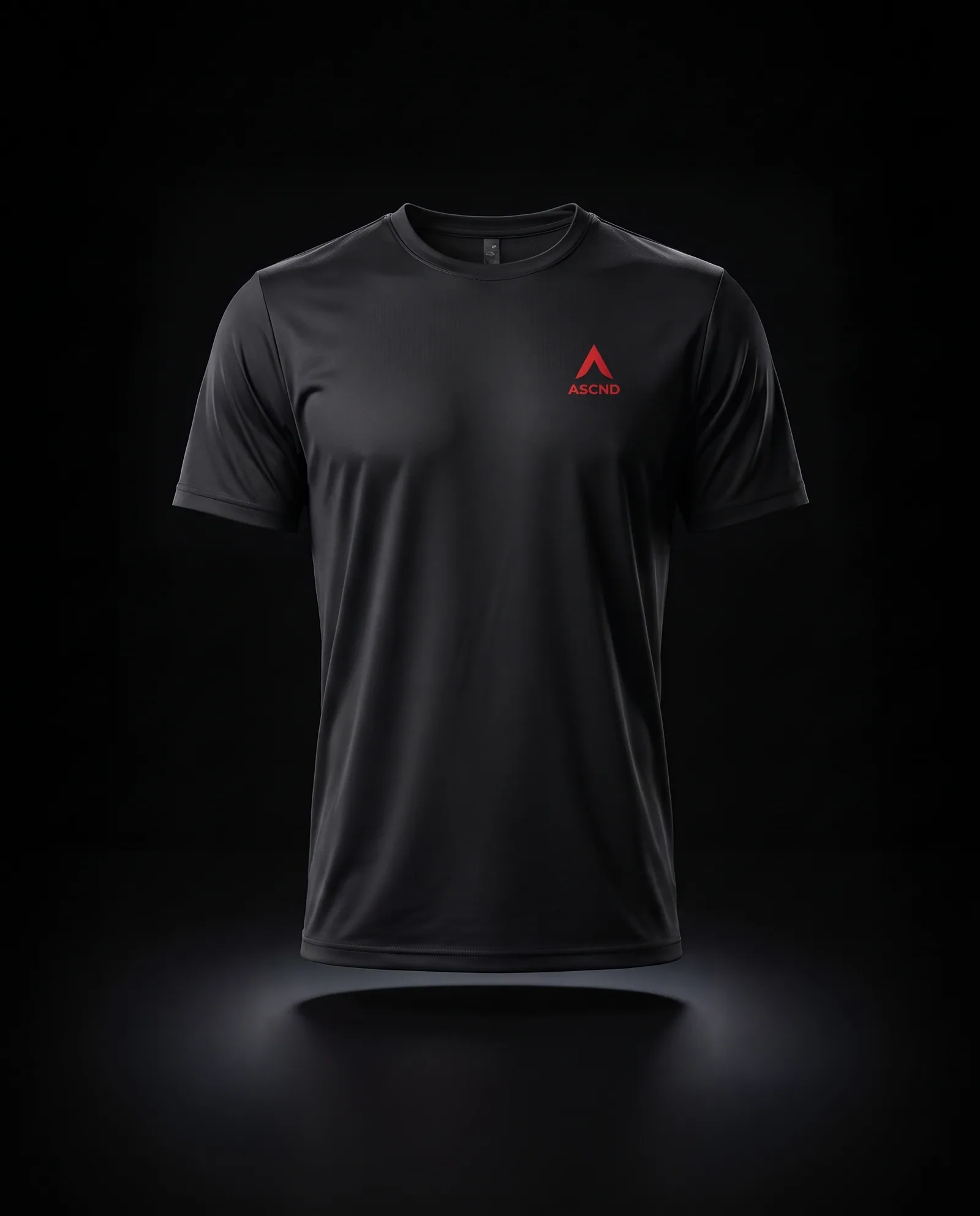 Apex Tee — Light tech jersey, cut to move.